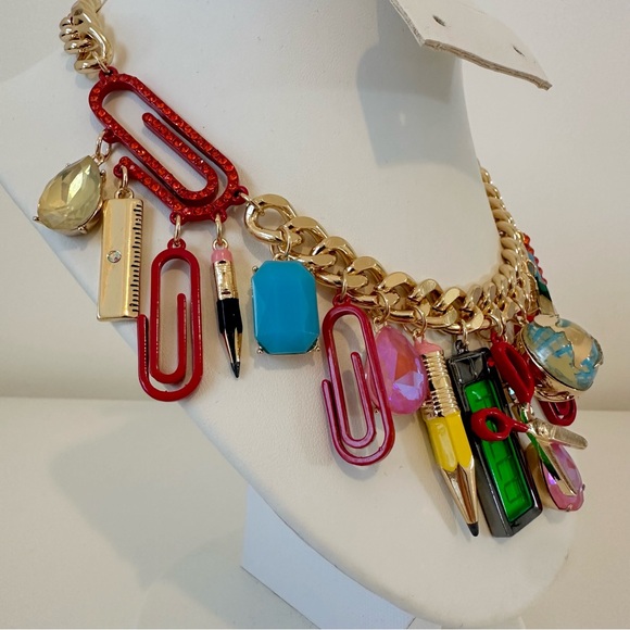 Betsey Johnson
Faux Stone Back To School Statement Necklace - Picture 9 of 9